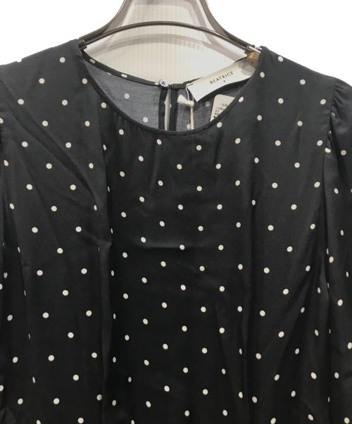 BEATRICE（ベアトリス）BEATRICE (ベアトリス) ドットワンピース ブラック サイズ:M 未使用品の古着・服飾アイテム