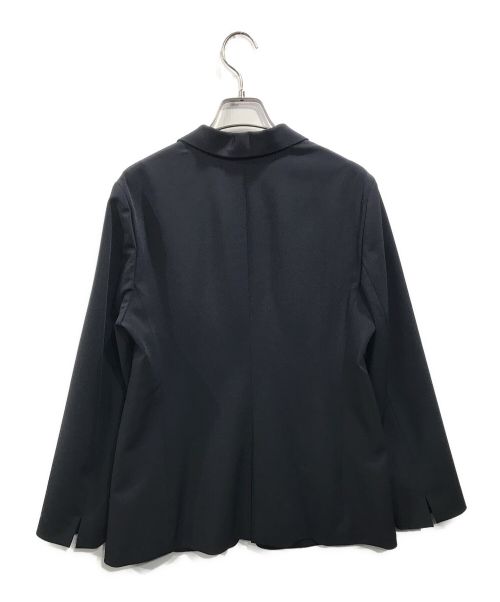 INDIVI（インディヴィ）INDIVI (インディヴィ) ストレッチテーラードジャケット ネイビー サイズ:12 未使用品の古着・服飾アイテム