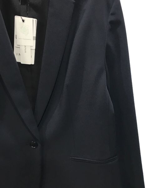 INDIVI（インディヴィ）INDIVI (インディヴィ) ストレッチテーラードジャケット ネイビー サイズ:12 未使用品の古着・服飾アイテム