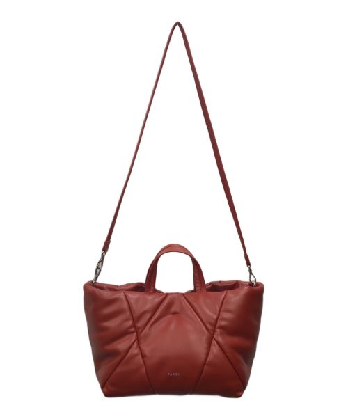 YAHKI（ヤーキ）YAHKI (ヤーキ) 2WAYショルダーバッグ ブラウンの古着・服飾アイテム