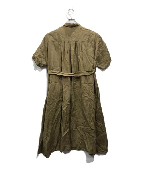 1er Arrondissement（プルミエ アロンディスモン）1er Arrondissement (プルミエ アロンディスモン) シャツワンピース ベージュ サイズ:38の古着・服飾アイテム