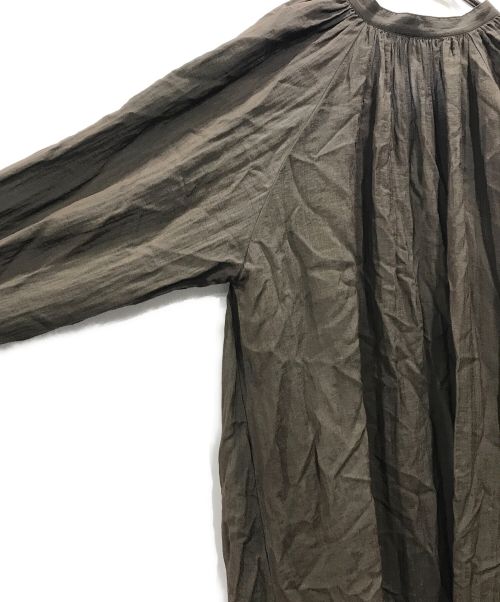 1er Arrondissement（プルミエ アロンディスモン）1er Arrondissement (プルミエ アロンディスモン) Marisol別注ワンピース オリーブ サイズ:38の古着・服飾アイテム