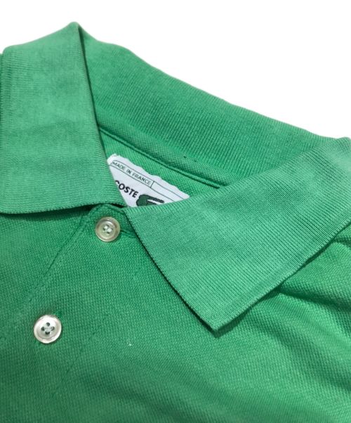 LACOSTE（ラコステ）LACOSTE (ラコステ) ポロシャツ グリーン サイズ:表記なしの古着・服飾アイテム