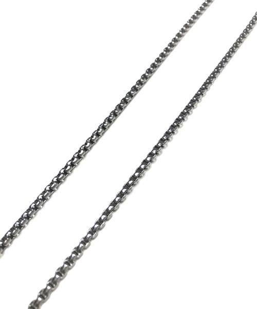 DIESEL（ディーゼル）DIESEL (ディーゼル) リングネックレス シルバーの古着・服飾アイテム