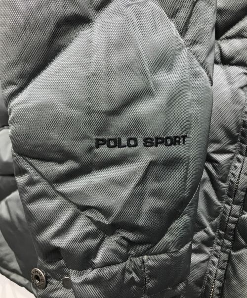 POLO SPORT（ポロスポーツ）POLO SPORT (ポロスポーツ) リバーシブルダウンジャケット ブラック サイズ:XLの古着・服飾アイテム