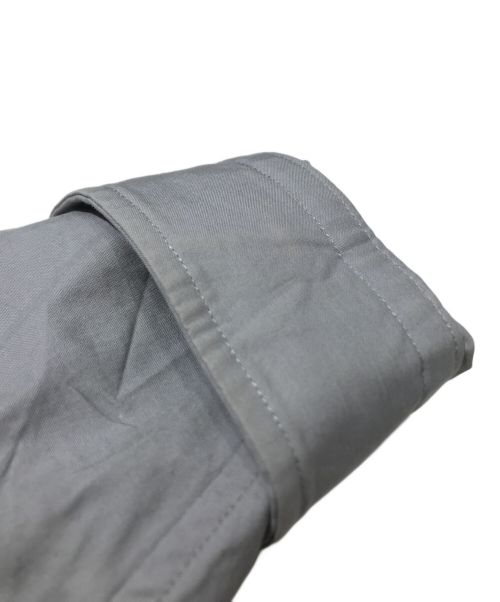 THE RERACS（ザ リラクス）THE RERACS (ザ リラクス) THE PLACKET SHIRT グレー サイズ:46の古着・服飾アイテム