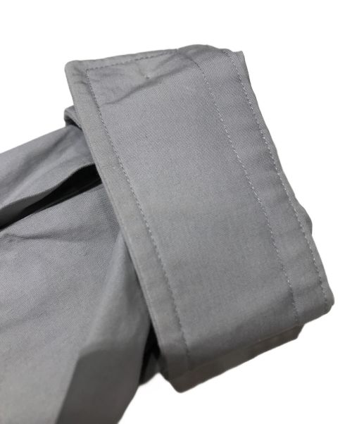 THE RERACS（ザ リラクス）THE RERACS (ザ リラクス) THE PLACKET SHIRT グレー サイズ:46の古着・服飾アイテム