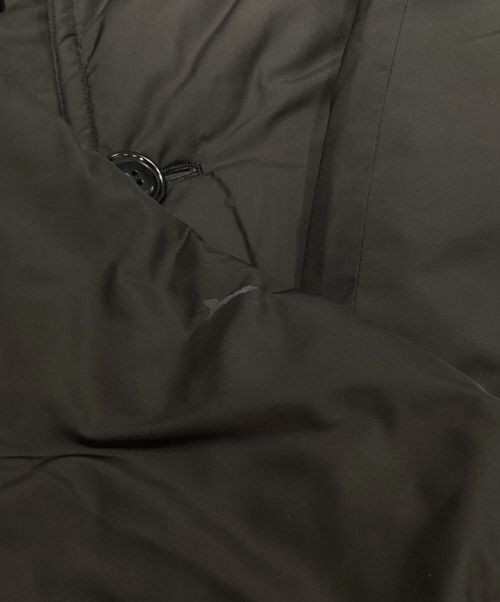 N.HOOLYWOOD（エヌ ハリウッド）N.HOOLYWOOD (エヌ ハリウッド) 中綿ナイロンピーコート ブラック サイズ:38の古着・服飾アイテム