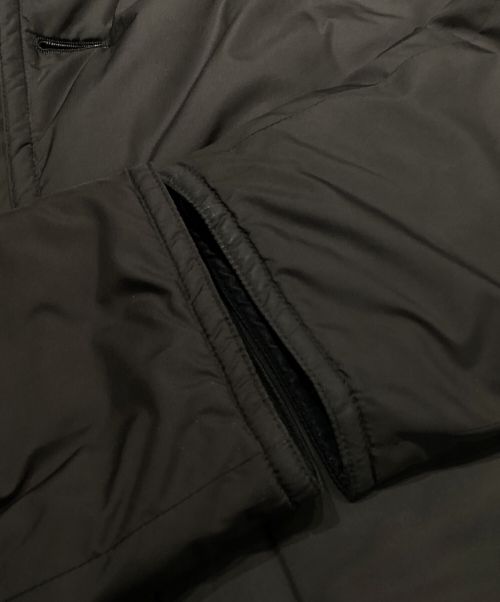 N.HOOLYWOOD（エヌ ハリウッド）N.HOOLYWOOD (エヌ ハリウッド) 中綿ナイロンピーコート ブラック サイズ:38の古着・服飾アイテム