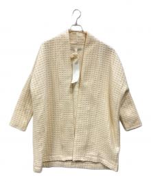 odami（オダミ）の古着「ウールガウンコート」｜アイボリー