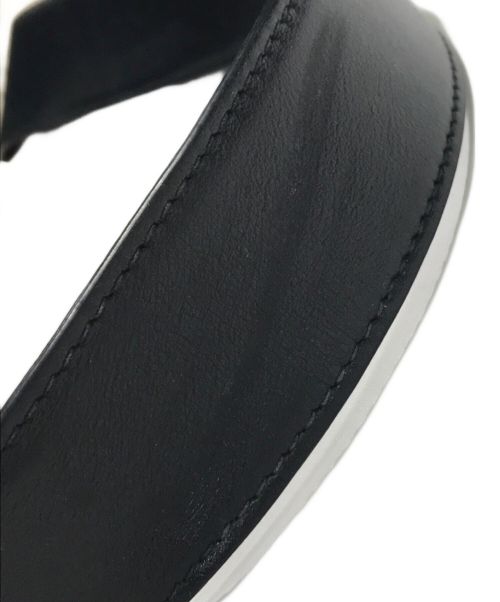 JIL SANDER（ジルサンダー）JIL SANDER (ジルサンダー) レザーハンドルキャンバストートバッグ ベージュの古着・服飾アイテム