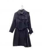 sacaiサカイ）の古着「ウールトレンチコート」｜ネイビー