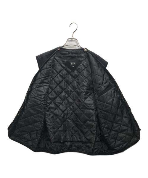 PLACES+FACES（プレイセス＋フェイセス）PLACES+FACES (プレイセス＋フェイセス) ハンティングベスト ブラック サイズ:XLの古着・服飾アイテム