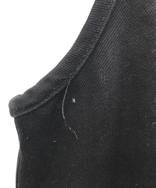 PLACES+FACES（プレイセス＋フェイセス）PLACES+FACES (プレイセス＋フェイセス) ハンティングベスト ブラック サイズ:XLの古着・服飾アイテム