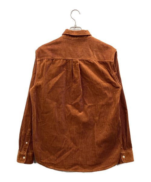 CarHartt（カーハート）CarHartt (カーハート) L/S MADISON CORD SHIRT ブラウン サイズ:Mの古着・服飾アイテム