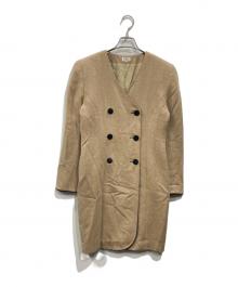 FOXEY（フォクシー）の古着「ダブルコート」｜ベージュ
