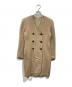FOXEY（フォクシー）の古着「ダブルコート」｜ベージュ