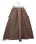 machatt（マチャット）の古着「キルティングスカート」｜ブラウン