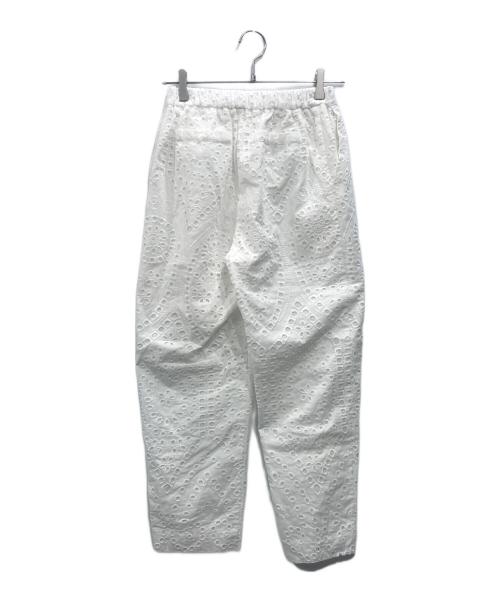 machatt（マチャット）machatt (マチャット) カットワークレースパンツ ホワイト サイズ:Freeの古着・服飾アイテム