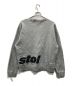 F.C.R.B. (エフシーアールビー) SIDE LOGO CREWNECK SWEAT グレー サイズ:M：9000円