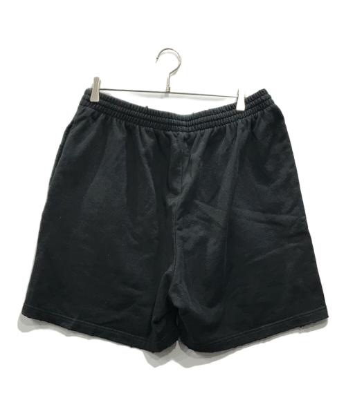 BALENCIAGA（バレンシアガ）BALENCIAGA (バレンシアガ) スウェットハーフパンツ ブラック サイズ:Lの古着・服飾アイテム