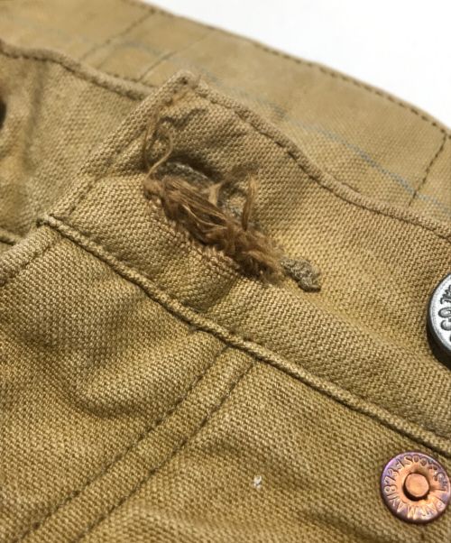 LEVI'S VINTAGE CLOTHING（リーバイス ビンテージ クロージング）LEVI'S VINTAGE CLOTHING (リーバイス ビンテージ クロージング) ダックキャンパスパンツ ブラウン サイズ:81cm W32の古着・服飾アイテム