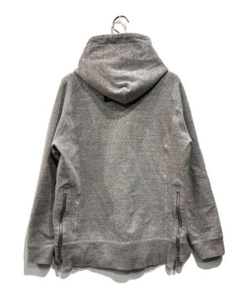 AKM（エーケーエム）AKM (エーケーエム) コンチョボタンパーカー グレー サイズ:Lの古着・服飾アイテム