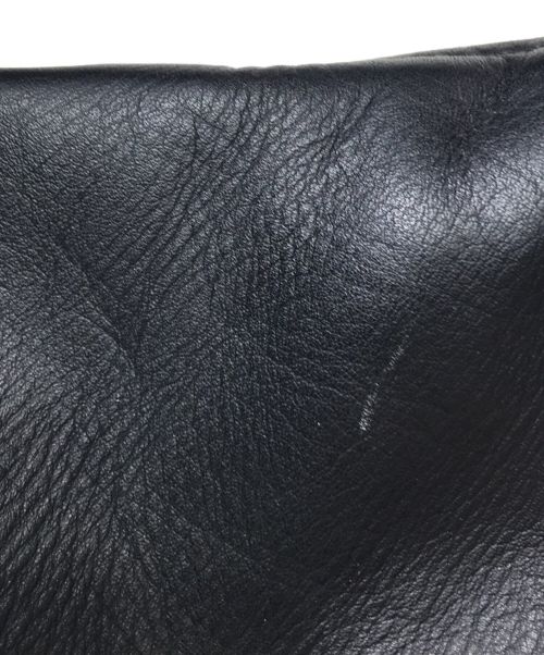 Liugoo Leathers（リューグーレザーズ）LIUGOO LEATHERS (リューグーレザーズ) シングルライダースジャケット ブラック サイズ:Ｍの古着・服飾アイテム