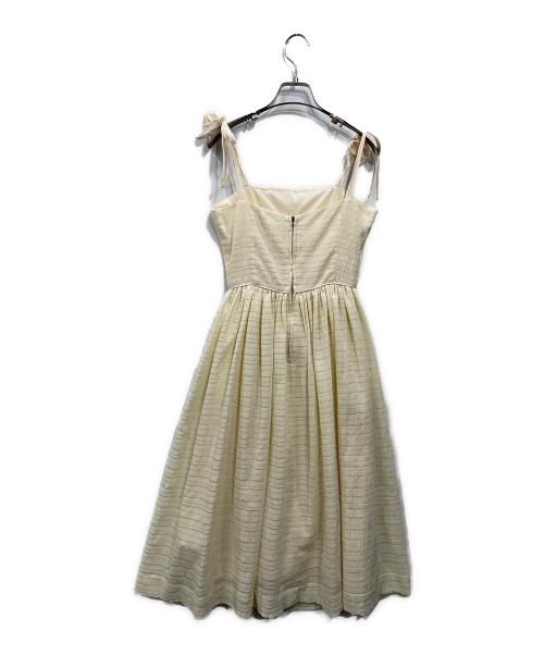 Bibiy.（ビビィ）Bibiy. (ビビィ) キャミソールワンピース アイボリー サイズ:Ｍの古着・服飾アイテム