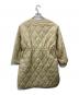BEAUTY&YOUTH (ビューティーアンドユース) キルティングノーカラーコート ベージュ サイズ:S：4000円