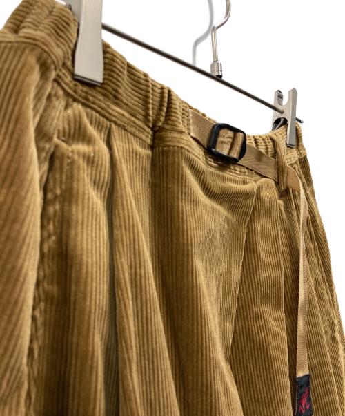 GRAMICCI（グラミチ）GRAMICCI (グラミチ) CORDUROY TALECUT SKIRT ブラウン サイズ:Mの古着・服飾アイテム