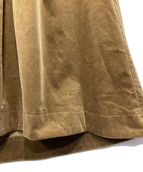 GRAMICCI（グラミチ）GRAMICCI (グラミチ) CORDUROY TALECUT SKIRT ブラウン サイズ:Mの古着・服飾アイテム