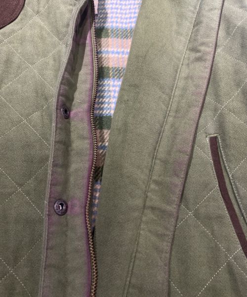 L.L.Bean（エルエルビーン）L.L.Bean (エルエルビーン) キルティングハンティングジャケット オリーブ サイズ:Sの古着・服飾アイテム