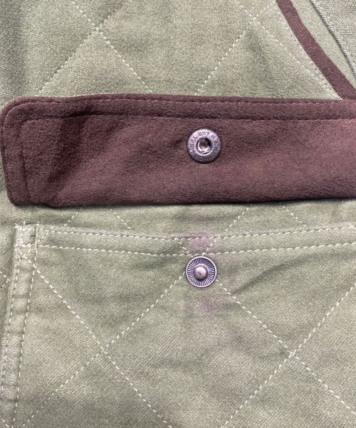 L.L.Bean（エルエルビーン）L.L.Bean (エルエルビーン) キルティングハンティングジャケット オリーブ サイズ:Sの古着・服飾アイテム