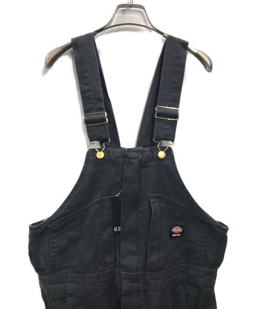 SUPREME（シュプリーム）Supreme (シュプリーム) Dickies (ディッキーズ) Flannel Lined Overall ダークグレー サイズ:Free 未使用品の古着・服飾アイテム