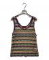 missoni（ミッソーニ）の古着「ニットキャミソール」｜マルチカラー