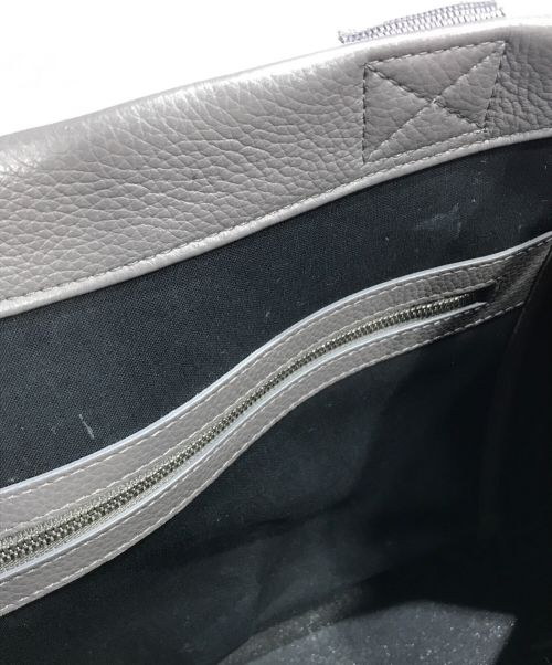 BALENCIAGA（バレンシアガ）BALENCIAGA (バレンシアガ) ハードウェア2WAYトートバッグ グレーの古着・服飾アイテム