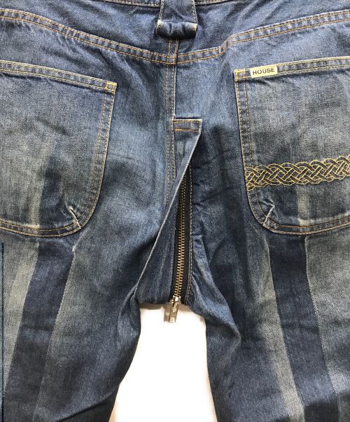 CYDERHOUSE（サイダーハウス）CYDERHOUSE (サイダーハウス) デニムパンツ インディゴ サイズ:Ｍの古着・服飾アイテム