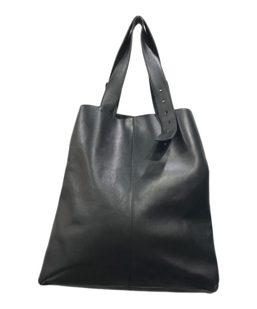 BALENCIAGA（バレンシアガ）BALENCIAGA (バレンシアガ) レザートートバッグ ブラックの古着・服飾アイテム