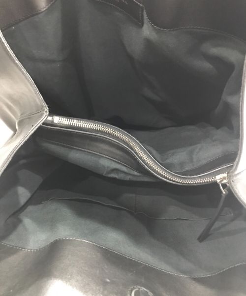 BALENCIAGA（バレンシアガ）BALENCIAGA (バレンシアガ) レザートートバッグ ブラックの古着・服飾アイテム