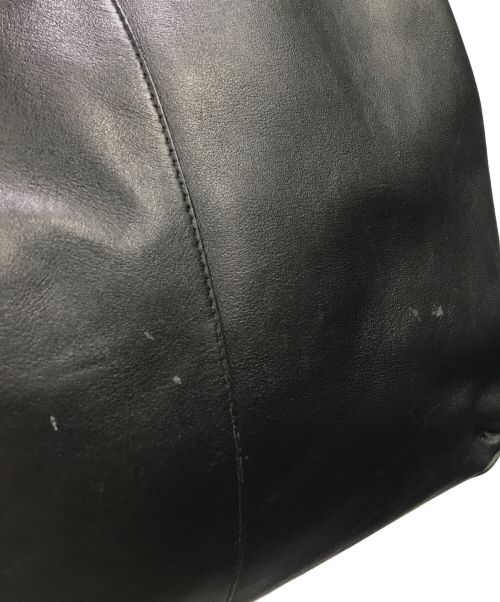 BALENCIAGA（バレンシアガ）BALENCIAGA (バレンシアガ) レザートートバッグ ブラックの古着・服飾アイテム