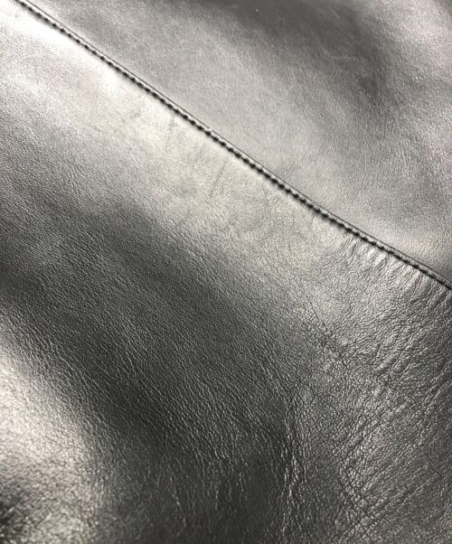 BALENCIAGA（バレンシアガ）BALENCIAGA (バレンシアガ) レザートートバッグ ブラックの古着・服飾アイテム