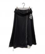 BRAHMINブラーミン）の古着「パイピングスカート」｜ブラック