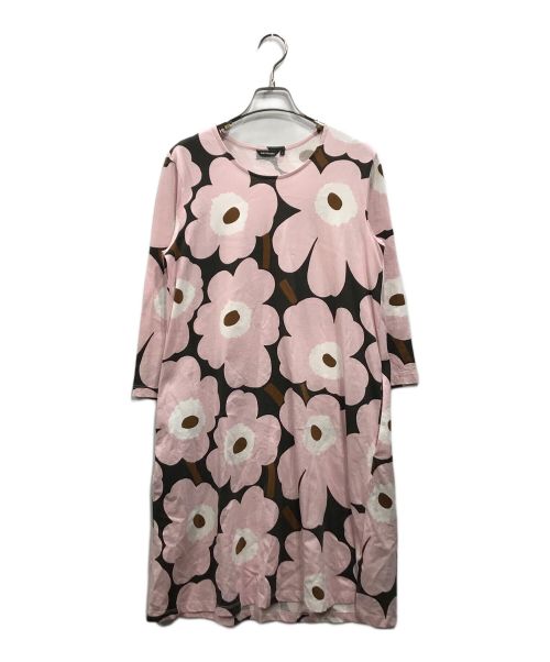 marimekko（マリメッコ）marimekko (マリメッコ) ウニッコ柄ワンピース ピンク サイズ:Ｓの古着・服飾アイテム