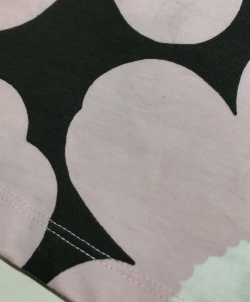 marimekko（マリメッコ）marimekko (マリメッコ) ウニッコ柄ワンピース ピンク サイズ:Ｓの古着・服飾アイテム