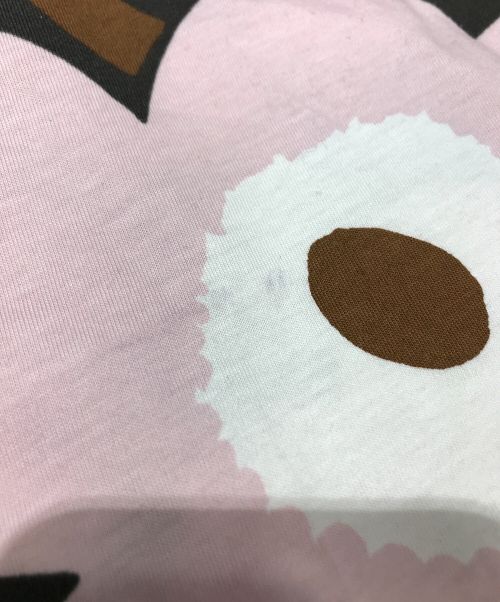 marimekko（マリメッコ）marimekko (マリメッコ) ウニッコ柄ワンピース ピンク サイズ:Ｓの古着・服飾アイテム
