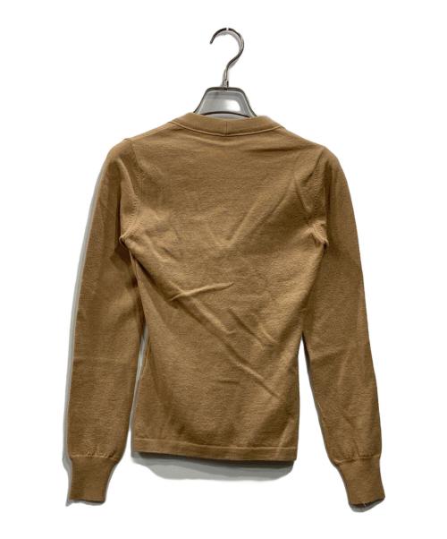 DOLCE & GABBANA（ドルチェ＆ガッバーナ）DOLCE & GABBANA (ドルチェ＆ガッバーナ) ボウタイニット ベージュ サイズ:38の古着・服飾アイテム