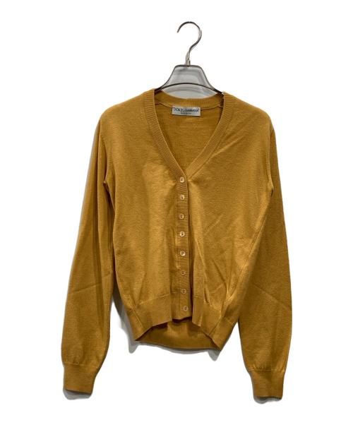 DOLCE & GABBANA（ドルチェ＆ガッバーナ）DOLCE & GABBANA (ドルチェ＆ガッバーナ) ニットカーディガン ベージュ サイズ:40の古着・服飾アイテム