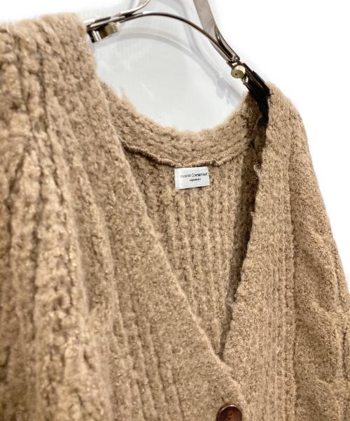 room306（ルームサンマルロクコンテンポラリー）room306 (ルームサンマルロクコンテンポラリー) ブークレニットカーディガン ブラウン サイズ:不明の古着・服飾アイテム