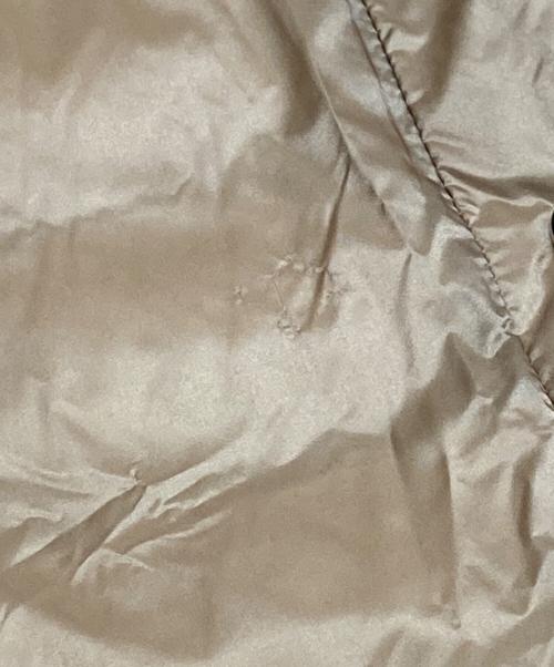 DoCLASSE（ドゥクラッセ）DoCLASSE (ドゥクラッセ) リバーシブル ロングダウンコート ブルー×ベージュ サイズ:XLの古着・服飾アイテム